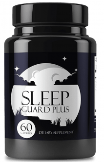 A bottle Sleep Guard Plus Supplement For Sleep